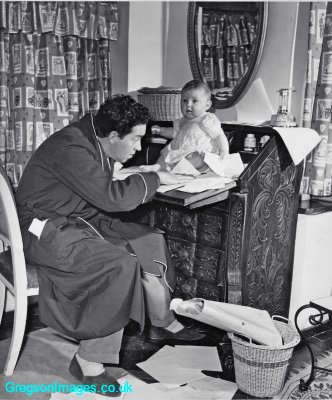 035-Dad-and-Baby-Johnny-at-Tudor-Cottage-1956