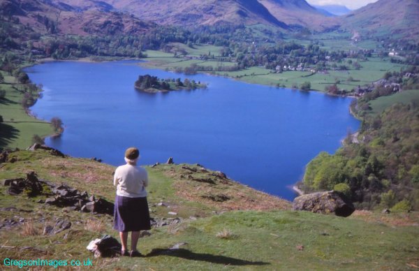 157-Grandma-on-Loughrigg-view-of-Grasmere-May-1966