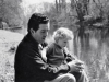 041-Dad-and-Mary-by-the-Creek-Spring-1966